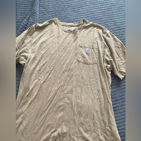 Carhartt Other - Carhartt Men’s Short-Sleeve Pocket Tee in Tan